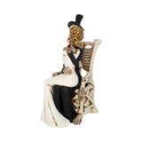 For Better, For Worse Gothic Sugar Skull Bride Groom Figurine Wedding Ornament - Figurines Medium (15-29cm) at Gift Moments