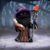 Albus The Black Wizard Cat Figurine: 1 - Figurines Small (Under 15cm) By NN Designs