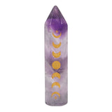 Amethyst Moon Phase Crystal Point 5cm: 3 - By Gift Moments