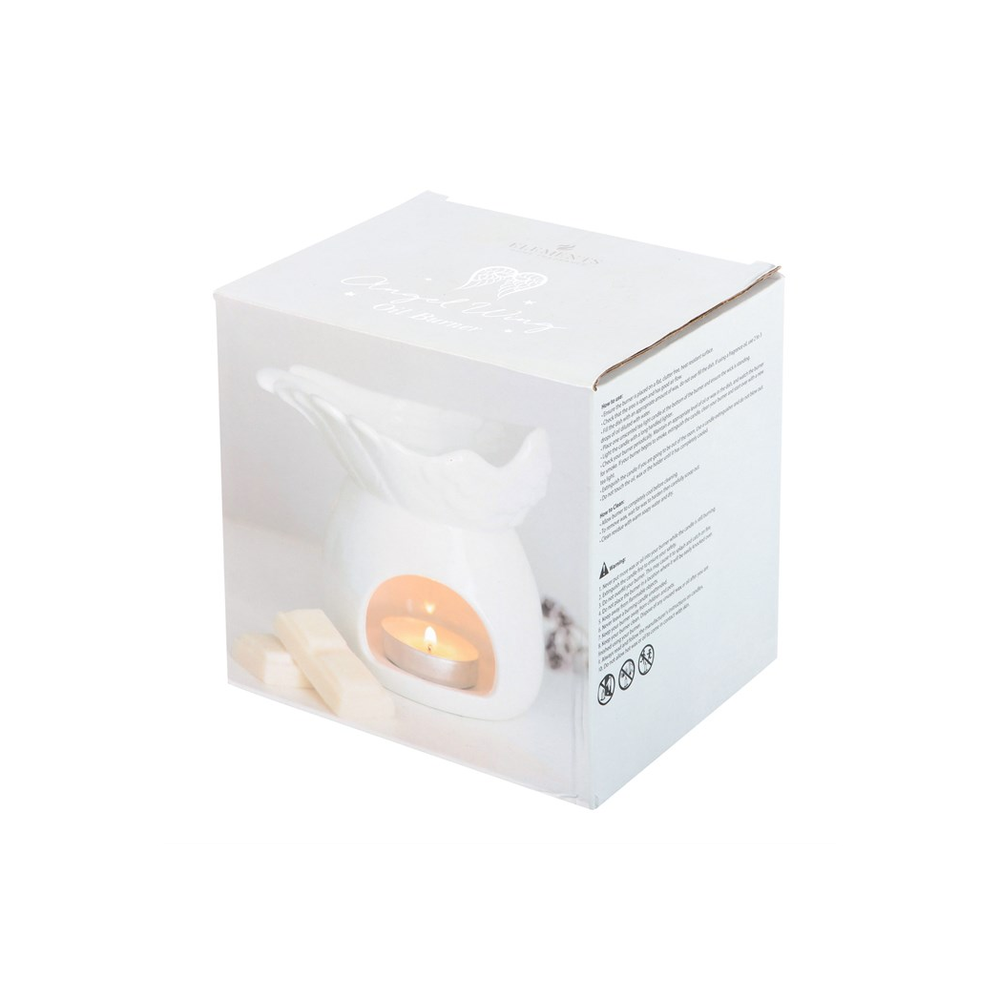 Angel Wing Dish Oil Burner: 4 - Oil & Wax Burners By Gift Moments