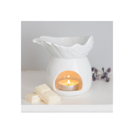 Angel Wing Dish Oil Burner: 5 - Oil & Wax Burners By Gift Moments