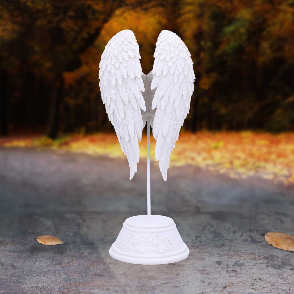 Angelic Heavenly Angel Wings Figurine Fantasy Ornament: 1 - Figures & Collectables By NN Designs