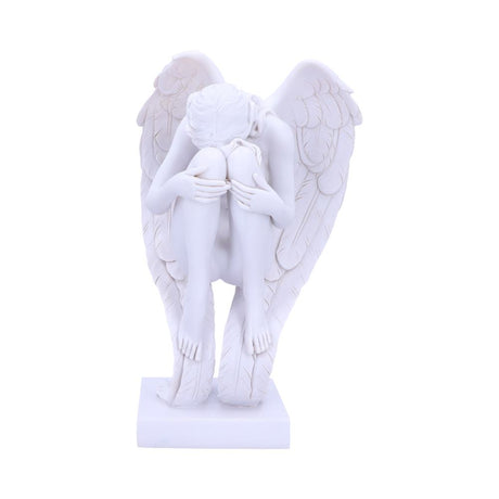 Angels Contemplation White Angel Figurine 28cm: 2 - Figures & Collectables By Gift Moments