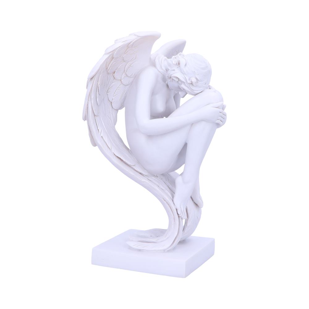 Angels Contemplation White Angel Figurine 28cm: 5 - Figures & Collectables By Gift Moments