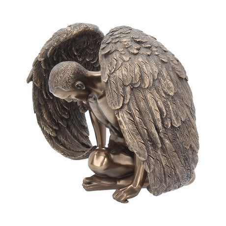 Angels Rest Figurine Bronze Naked Angel Ornament: 3 - Figures & Collectables By Gift Moments