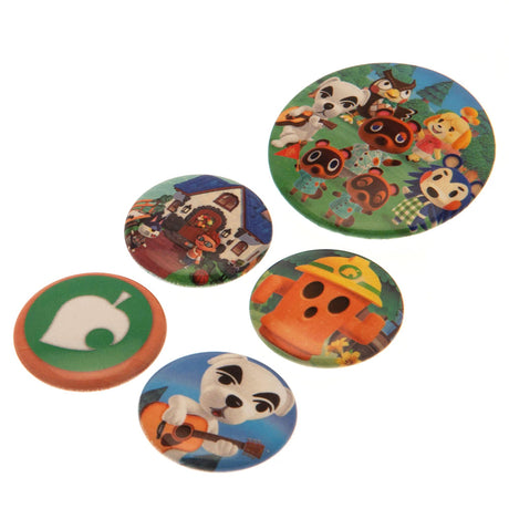 Animal Crossing Badge Set: 2 - Badges By Animal Crossing