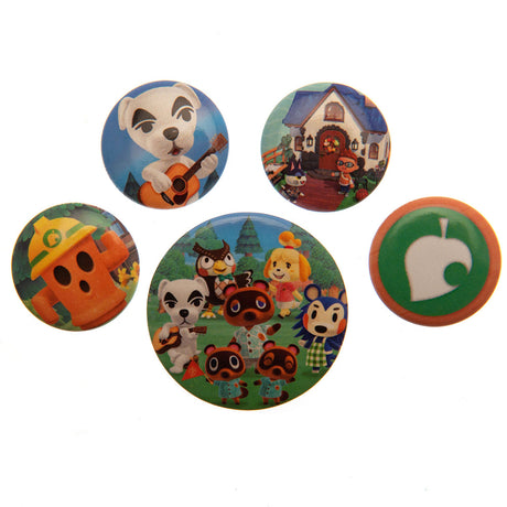 Animal Crossing Badge Set: 1 - Badges By Animal Crossing