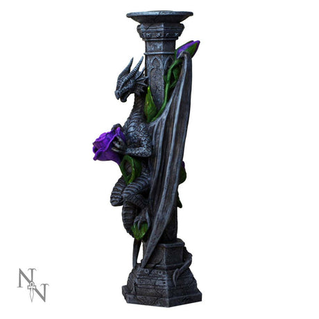 Anne Stokes Dragon Beauty Candle Stick Candle Holder Valentine: 3 - Candles & Holders By Anne Stokes