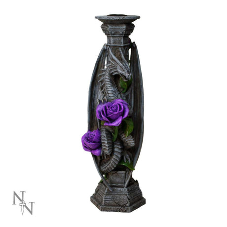 Anne Stokes Dragon Beauty Candle Stick Candle Holder Valentine: 2 - Candles & Holders By Anne Stokes