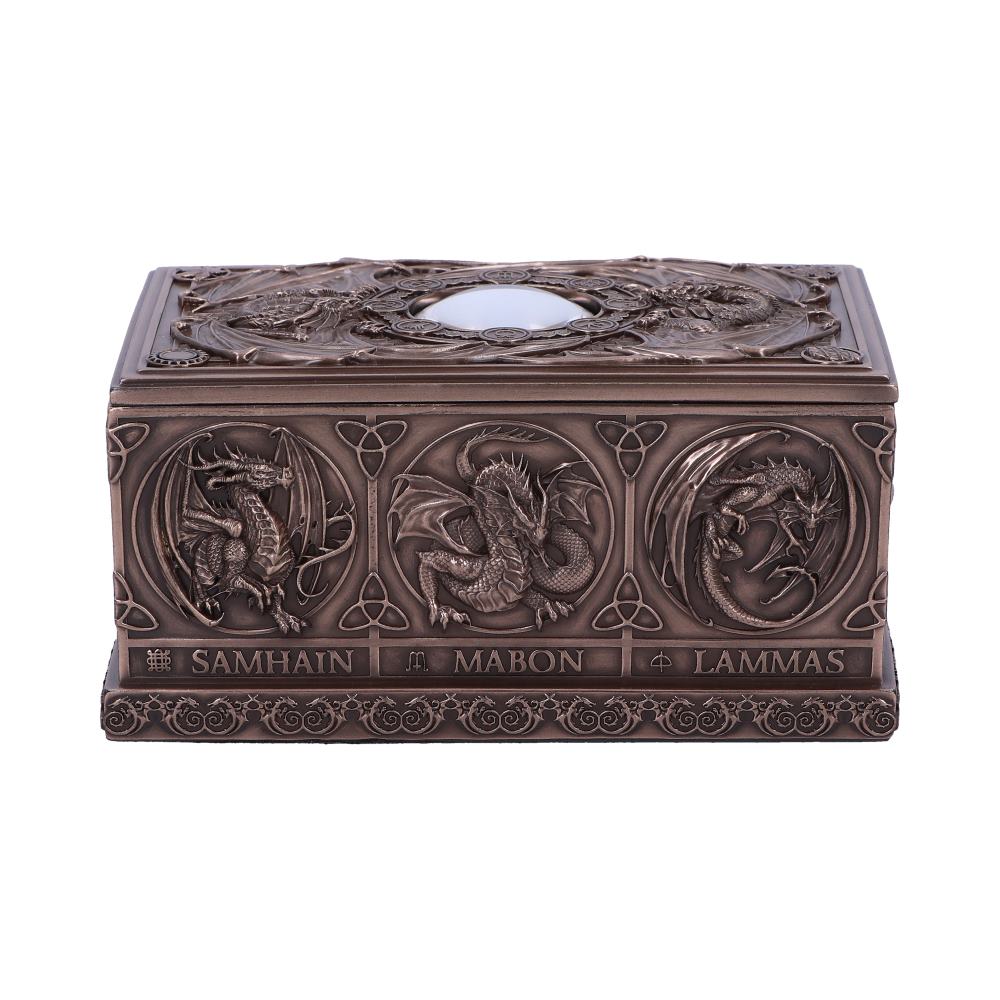 Anne Stokes Dragons of the Sabbats Tarot Box Bronze: 4 - Boxes By Anne Stokes