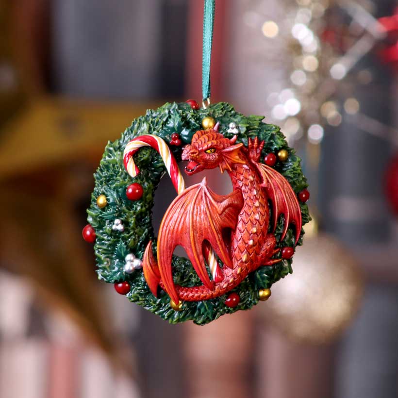 Anne Stokes Sweet Tooth Hanging Ornament 9cm: 1 - Hanging Decorations By Anne Stokes