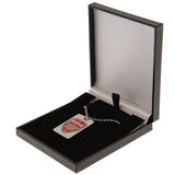 Arsenal FC Enamel Crest Dog Tag & Chain: 1 - Jewellery By Arsenal