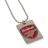 Arsenal FC Enamel Crest Dog Tag & Chain: 2 - Jewellery By Arsenal