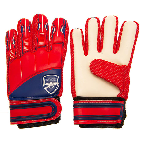 Arsenal FC Goalkeeper Gloves Yths DT: 2 - Gloves By Arsenal