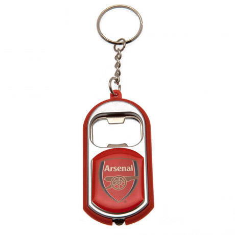 Arsenal FC Keyring Torch and Bottle Opener: 2 - Keyrings By Arsenal