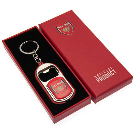 Arsenal FC Keyring Torch and Bottle Opener: 1 - Keyrings By Arsenal