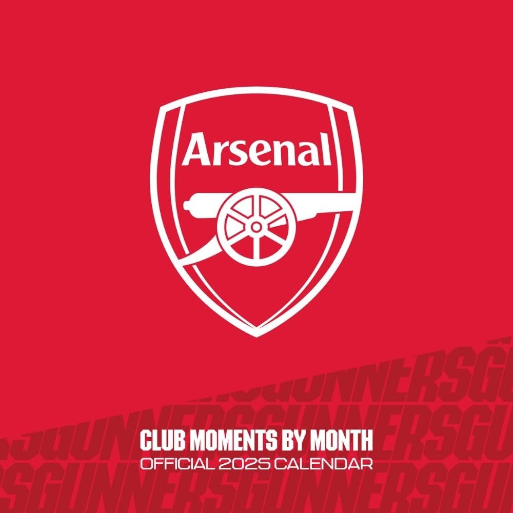 Arsenal FC Legends 2025 Square Calendar: 1 - Calendars & Planners By Arsenal