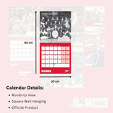 Arsenal FC Legends 2025 Square Calendar: 5 - Calendars & Planners By Arsenal