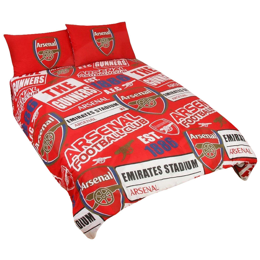 Arsenal FC Patch Double Duvet Set: 1 - Bedroom By Arsenal