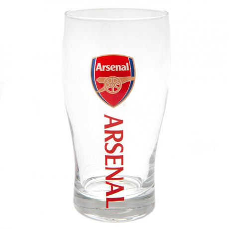 Arsenal FC Tulip Pint Glass: 2 - Glassware By Arsenal