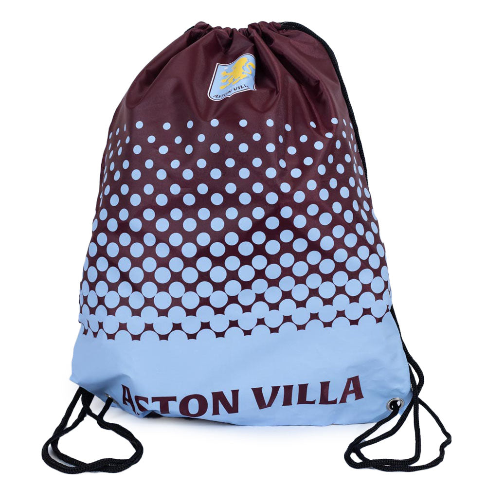 Aston Villa FC Fade Gym Bag: 1 - Bags By Aston Villa