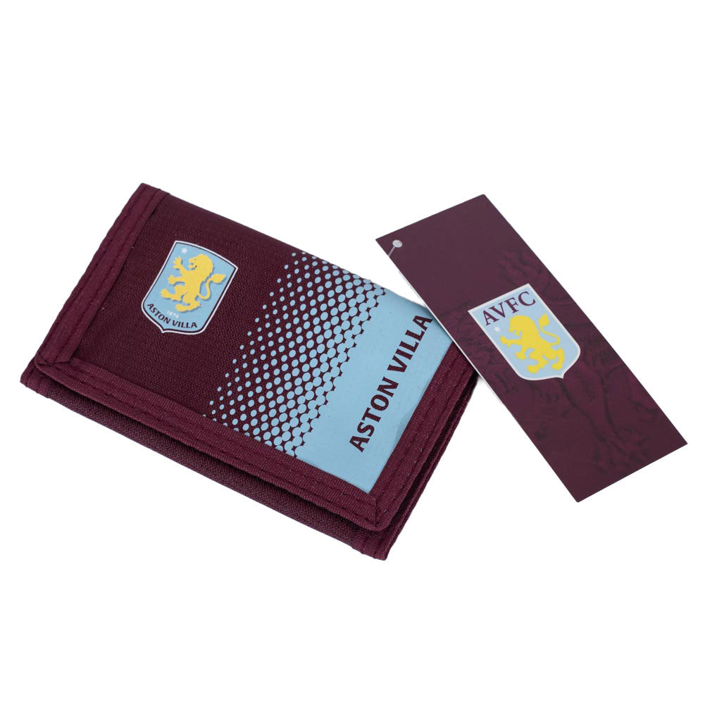 Aston Villa FC Fade Wallet: 1 - Wallets By Aston Villa