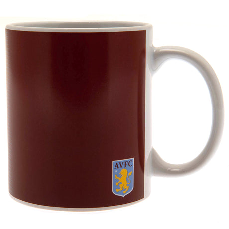 Aston Villa FC Halftone Coffee Mug: 3 - Mugs By Aston Villa