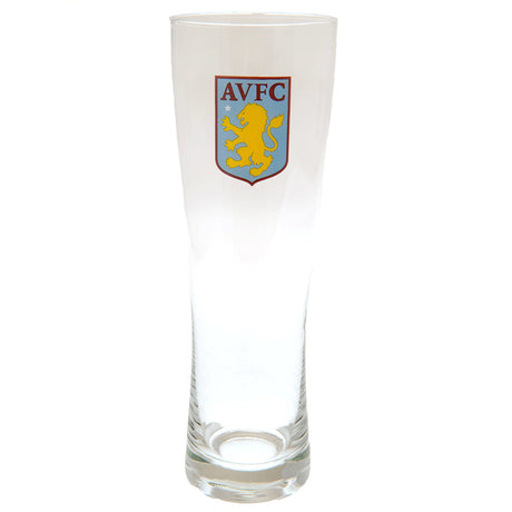 Aston Villa FC Tall Beer Glass: 2 - Glassware By Aston Villa