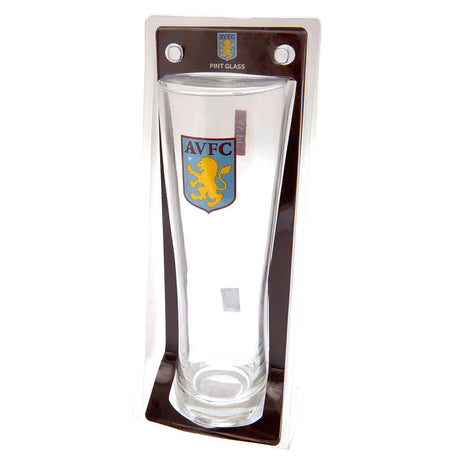 Aston Villa FC Tall Beer Glass: 1 - Glassware By Aston Villa