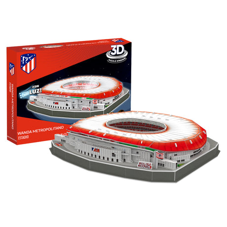 Atletico Madrid 3D Stadium Puzzle with LED: 1 - Puzzles & Games By Atletico Madrid