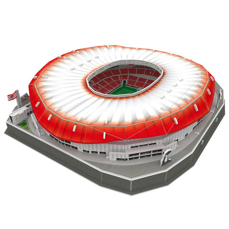 Atletico Madrid 3D Stadium Puzzle with LED: 3 - Puzzles & Games By Atletico Madrid