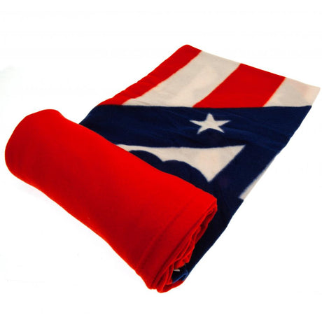 Atletico Madrid FC Fleece Blanket: 1 - Blankets By Atletico Madrid