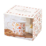 Autumn Leaves & Pumpkins Chunky Mug: 5 - Mugs By Gift Moments