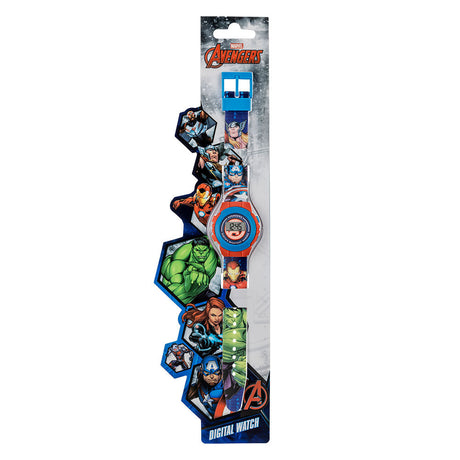 Avengers Kids Digital Watch with Silicone Strap: 2 - Watches By Avengers