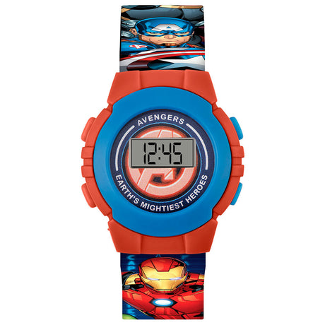 Avengers Kids Digital Watch with Silicone Strap: 1 - Watches By Avengers