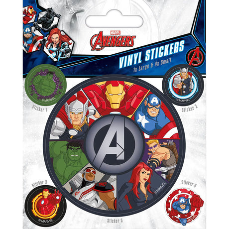 Avengers Vinyl Stickers Pack: 1 - Stickers By Avengers