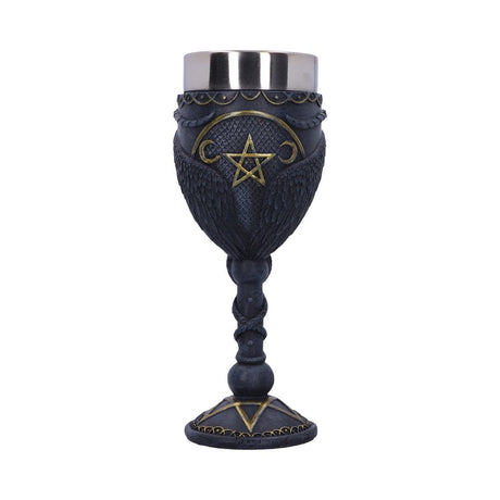 Baphomet Goblet Goat God Deity Wine Glass - Goblets & Chalices at Gift Moments