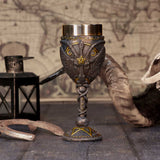 Baphomet Goblet Goat God Deity Wine Glass - Goblets & Chalices at Gift Moments