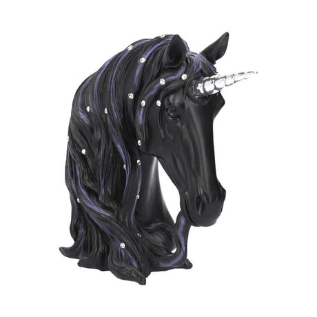 Nemesis Now Jewelled Midnight Small Figurine Black Unicorn Ornament - Figures & Collectables at Gift Moments