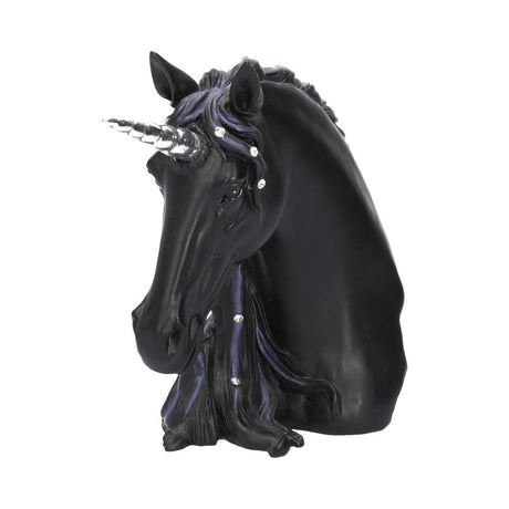 Nemesis Now Jewelled Midnight Small Figurine Black Unicorn Ornament - Figures & Collectables at Gift Moments