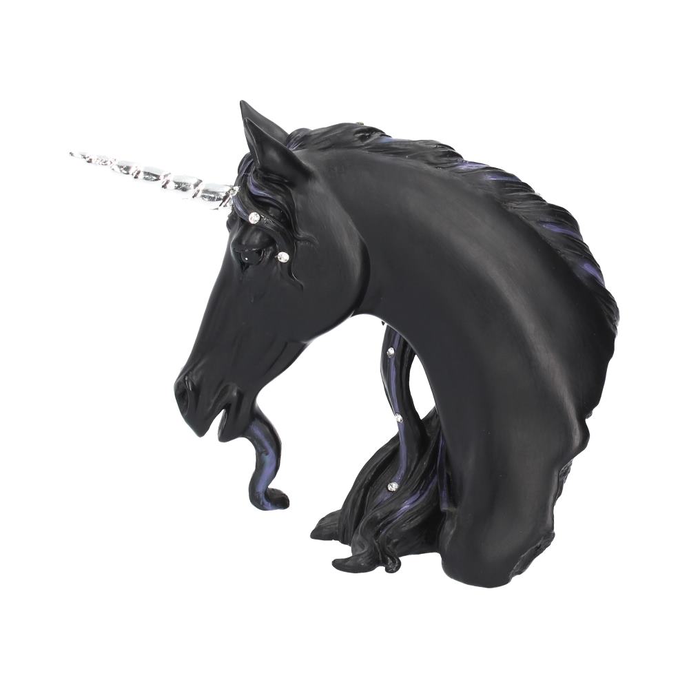 Nemesis Now Jewelled Midnight Small Figurine Black Unicorn Ornament - Figurines Medium (15-29cm) at Gift Moments