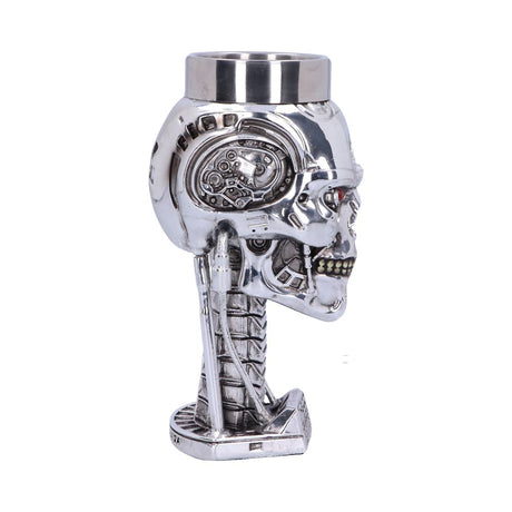 T-800 Terminator 2 Judgement Day T2 Head Goblet Wine Glass - Goblets & Chalices at Gift Moments