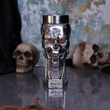 T-800 Terminator 2 Judgement Day T2 Head Goblet Wine Glass - Goblets & Chalices at Gift Moments