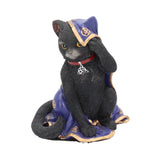 Jinx Black Cat Figurine Wiccan Witch Gothic Ornament Default Title - Figurines Small (Under 15cm) at Gift Moments