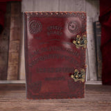 Spirit Board Clasping Embossed Leather Journal - Leather Journals at Gift Moments