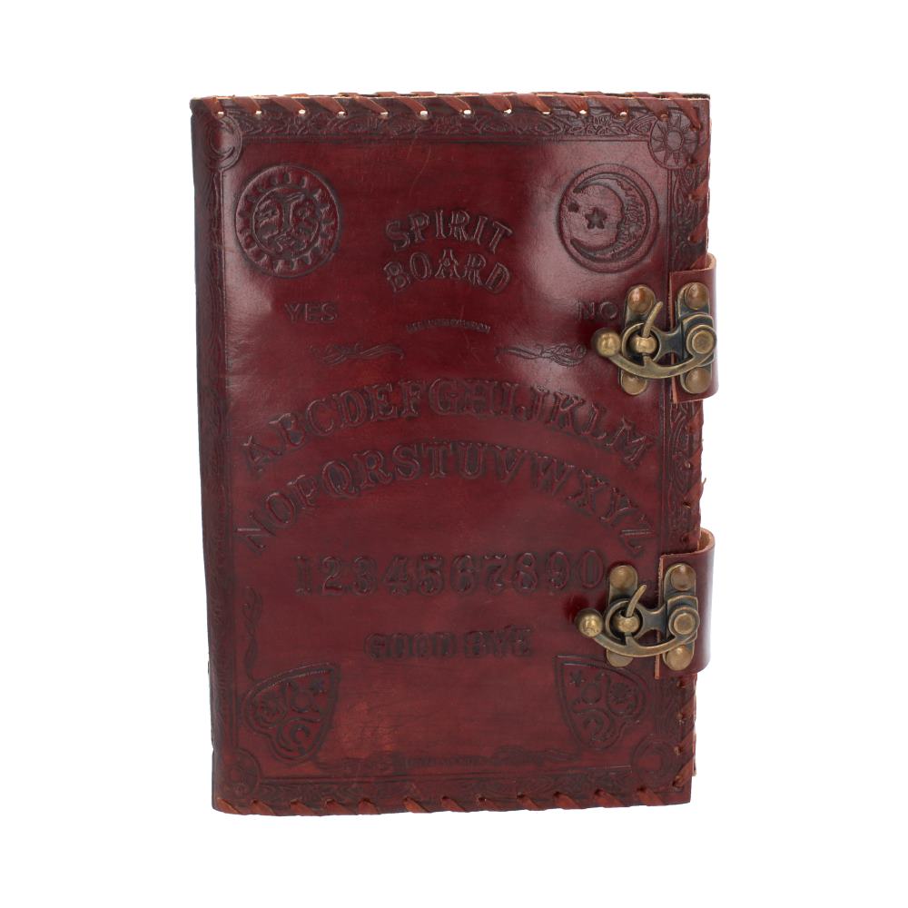 Spirit Board Clasping Embossed Leather Journal Default Title - Leather Journals at Gift Moments