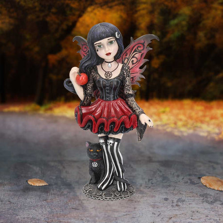 Little Shadows Hazel Figurine Gothic Fantasy Cat Fairy Ornament - Figurines Medium (15-29cm) at Gift Moments