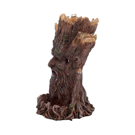 Tree Spirit Green Man Backflow Incense Burner/Tower 19cm - Incense Holders at Gift Moments