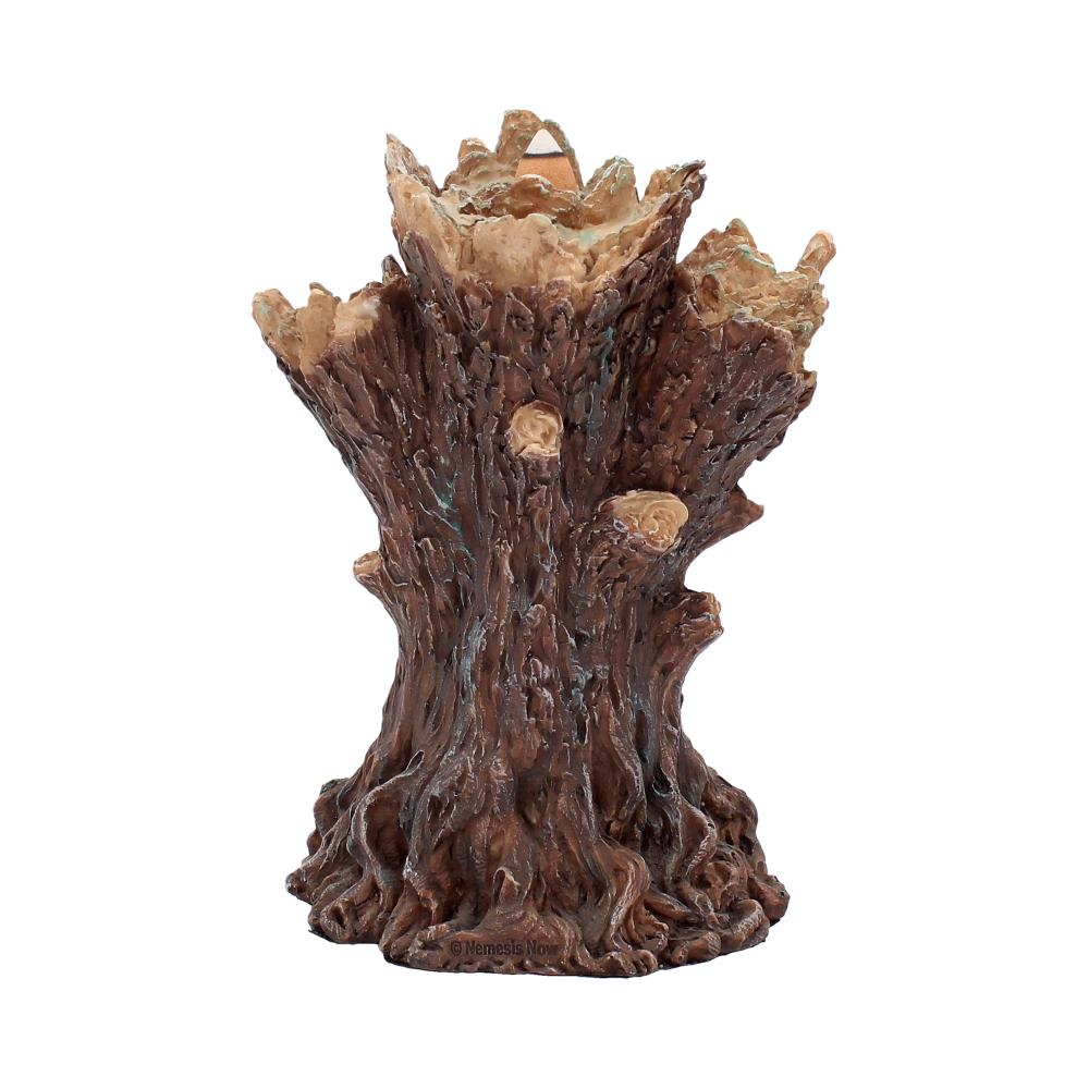 Tree Spirit Green Man Backflow Incense Burner/Tower 19cm - Incense Holders at Gift Moments