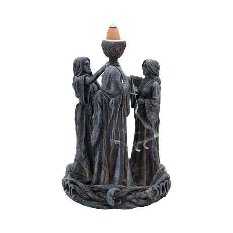 Mother Maiden & Crone Backflow Incense Burner 18cm - Incense Holders at Gift Moments